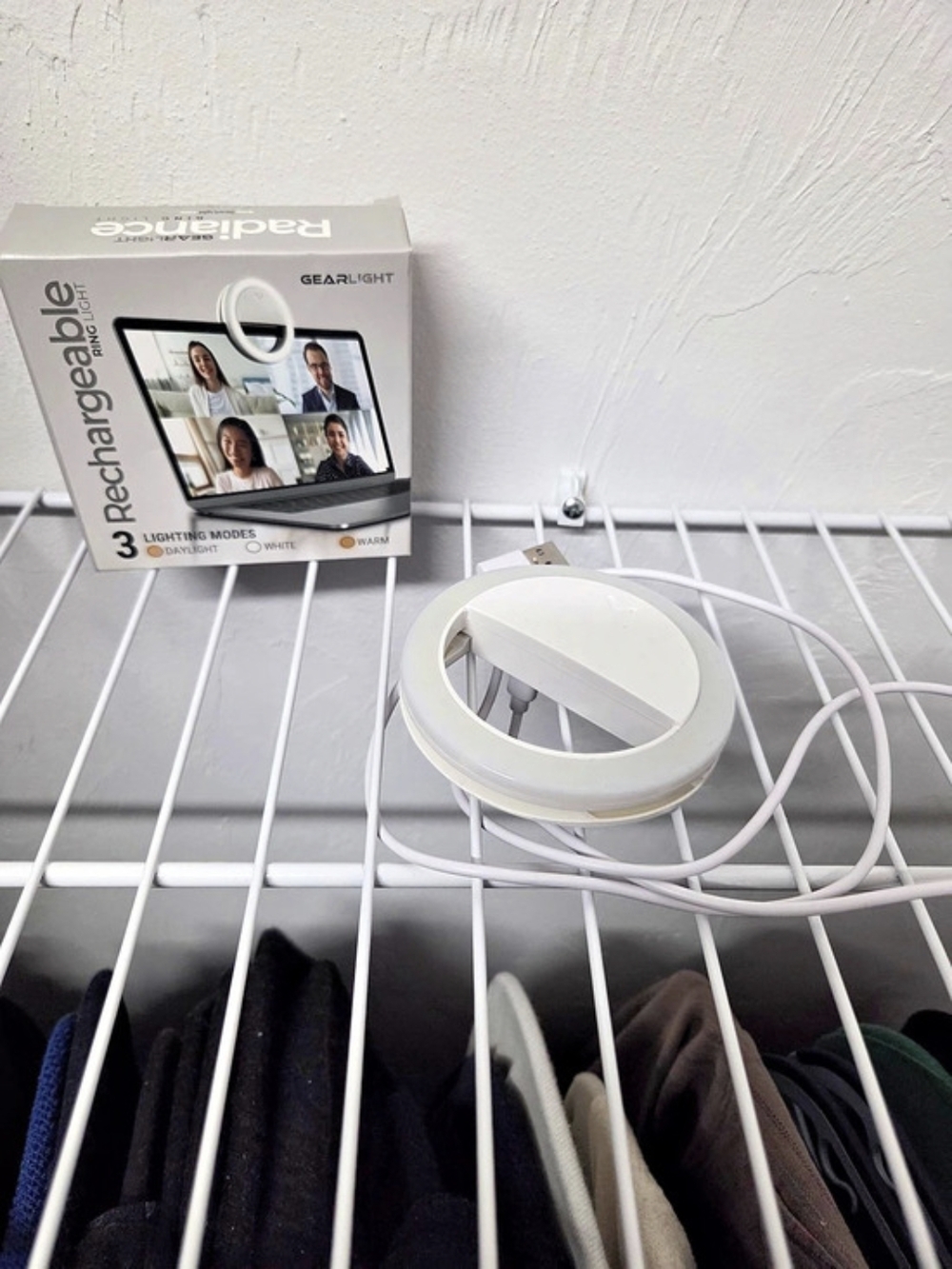 GEARLIGHT Radiance Ring Light White Like New